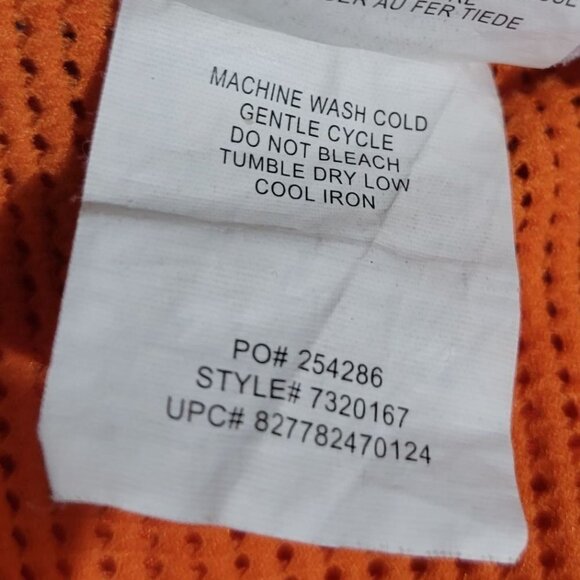 Speedo Men's XL Mesh Lined Pockets Elastic Tie Waist Orange Swim Trunks Shorts - Picture 4 of 10